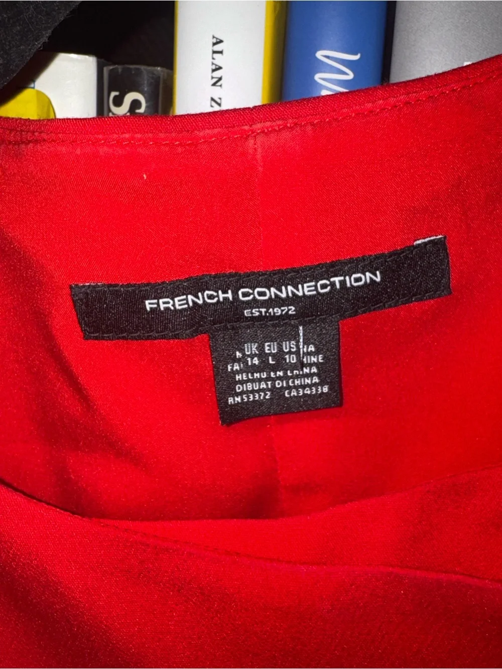 French Connection Red Shell Top - Picture 5 of 5
